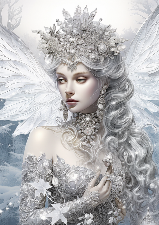 White Fairy Diamond Art Kit
