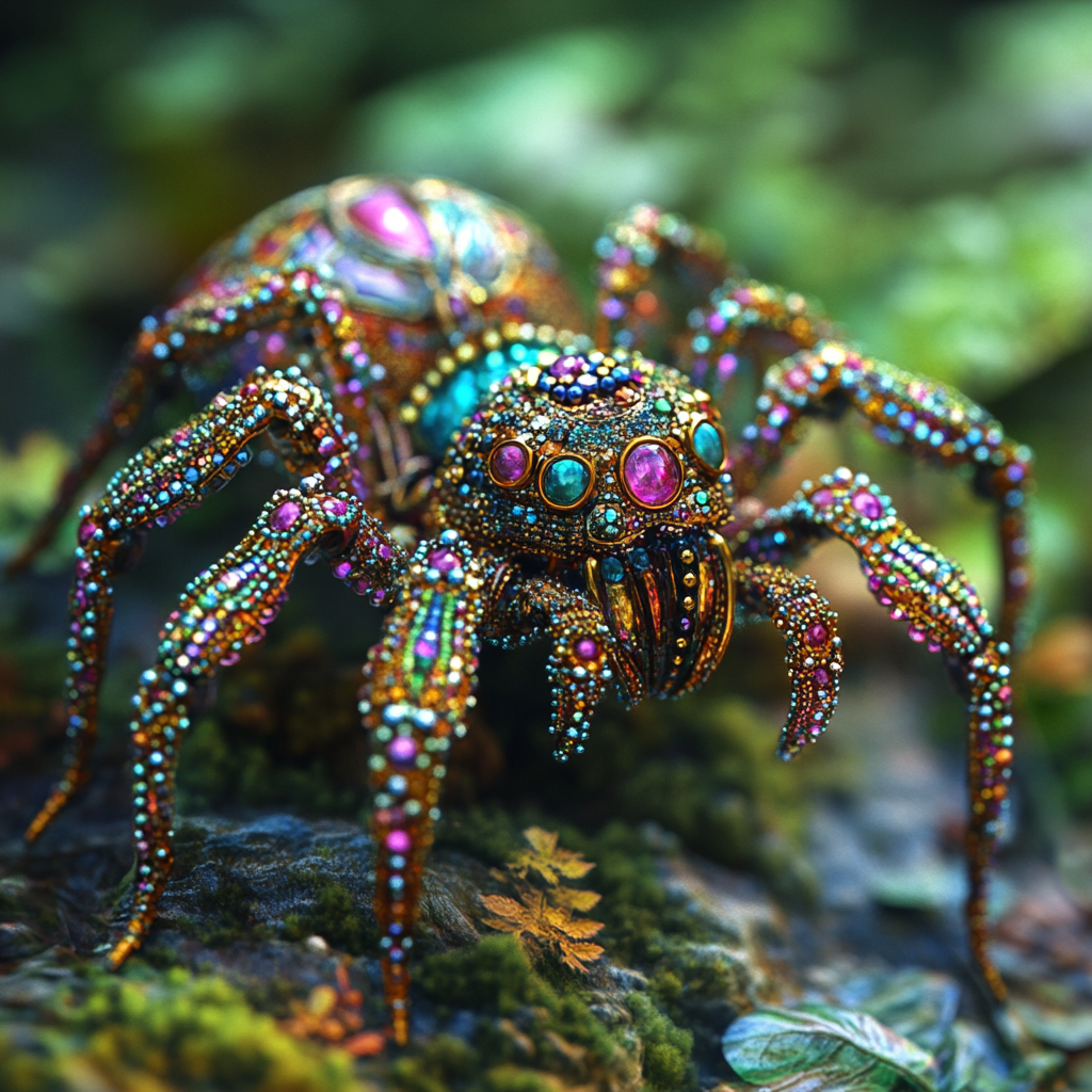 Jeweled Spider Diamond Art Kit