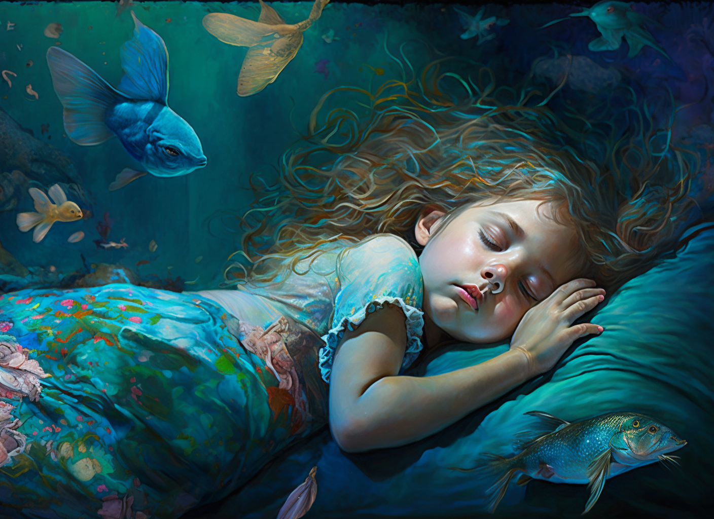 Fish Dreams Diamond Art Kit