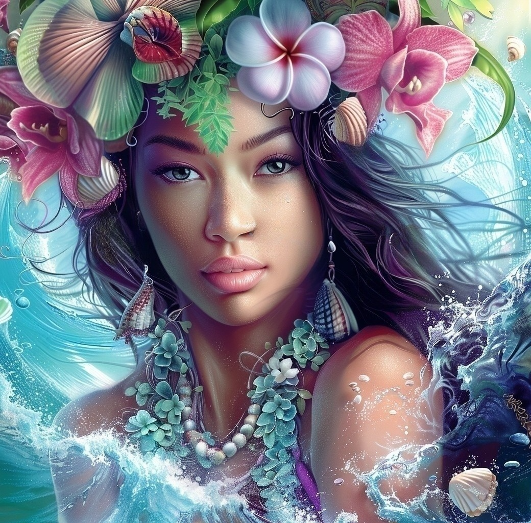 Sea Goddess Diamond Art Kit