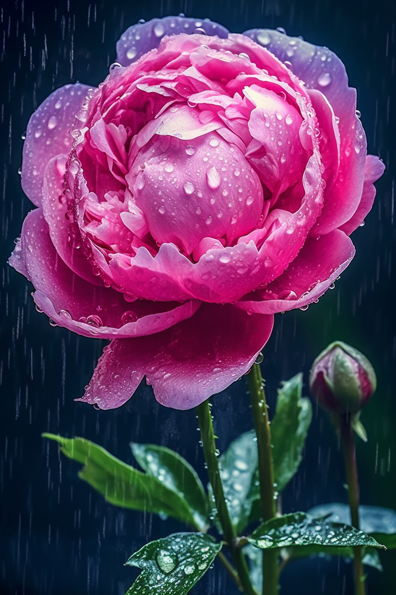 Peony Rain Diamond Art Kit
