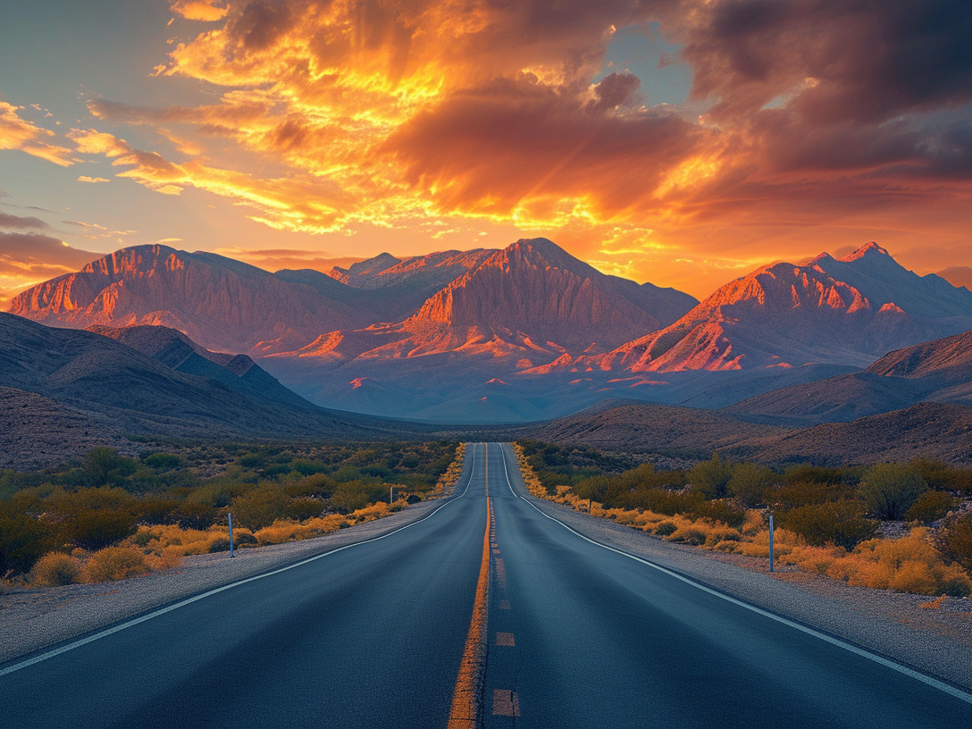 Desert Road Diamond Art Kit