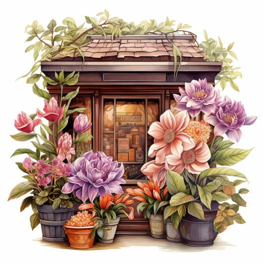 Plant Shop Diamond Art Kit