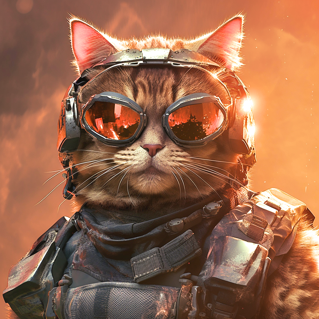 Swat Cat Diamond Art Kit