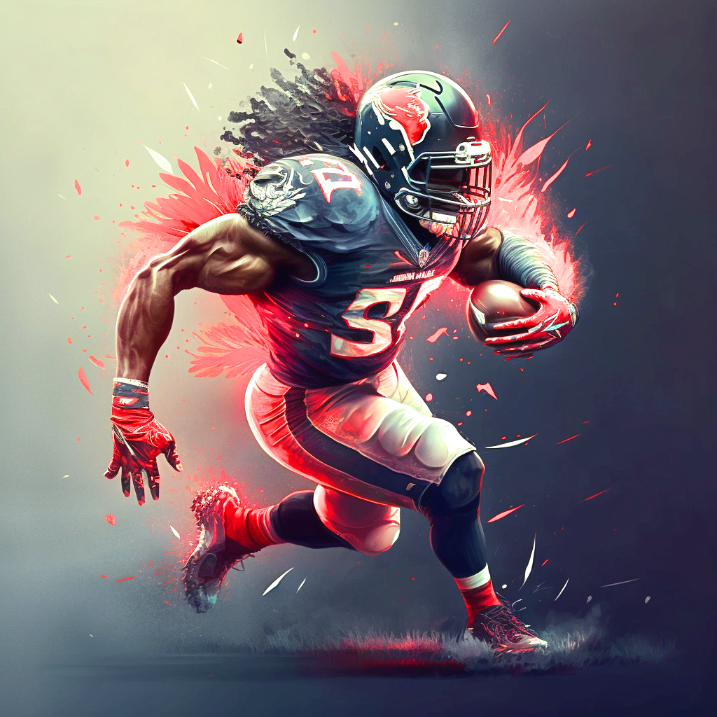 Football Player Diamond Art Kit