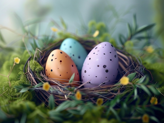 Three Eggs In A Nest Diamond Art Kit