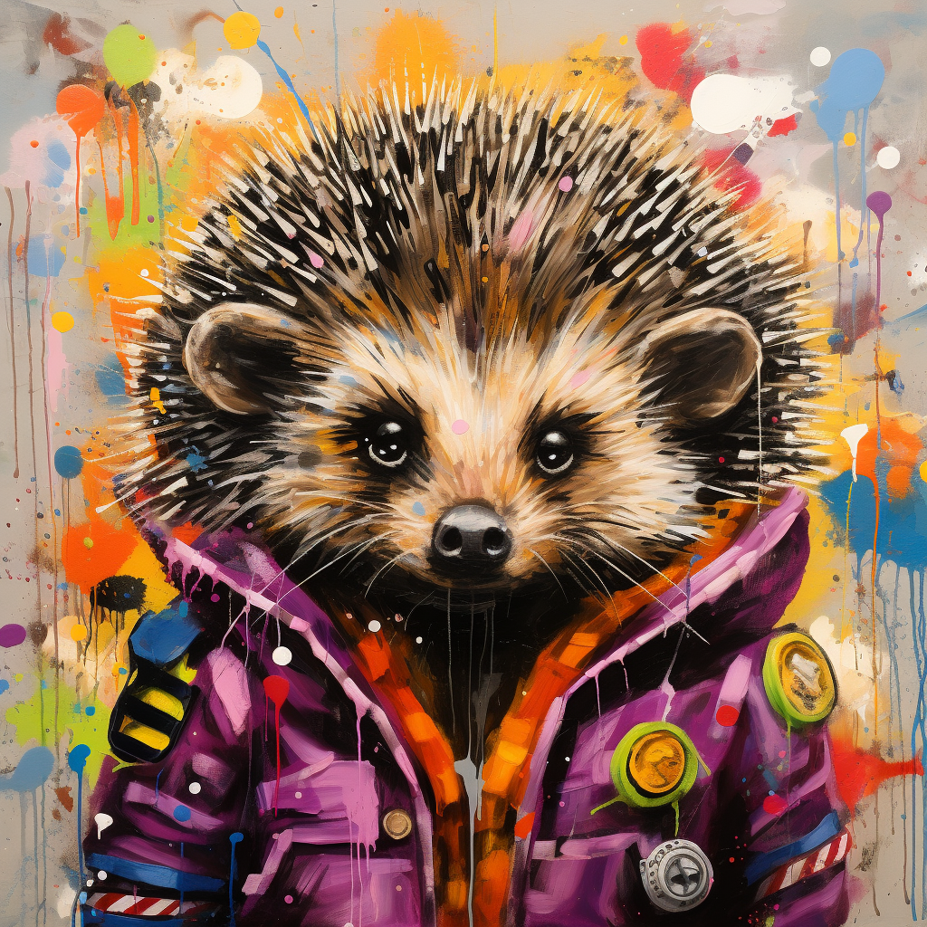 Grafiti Hedgehog Diamond Art Kit