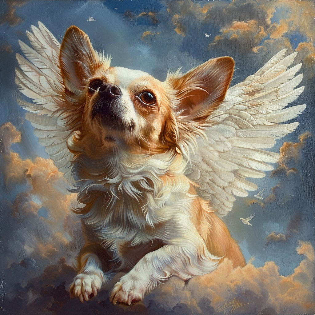 Angel Chihuahua Diamond Art Kit