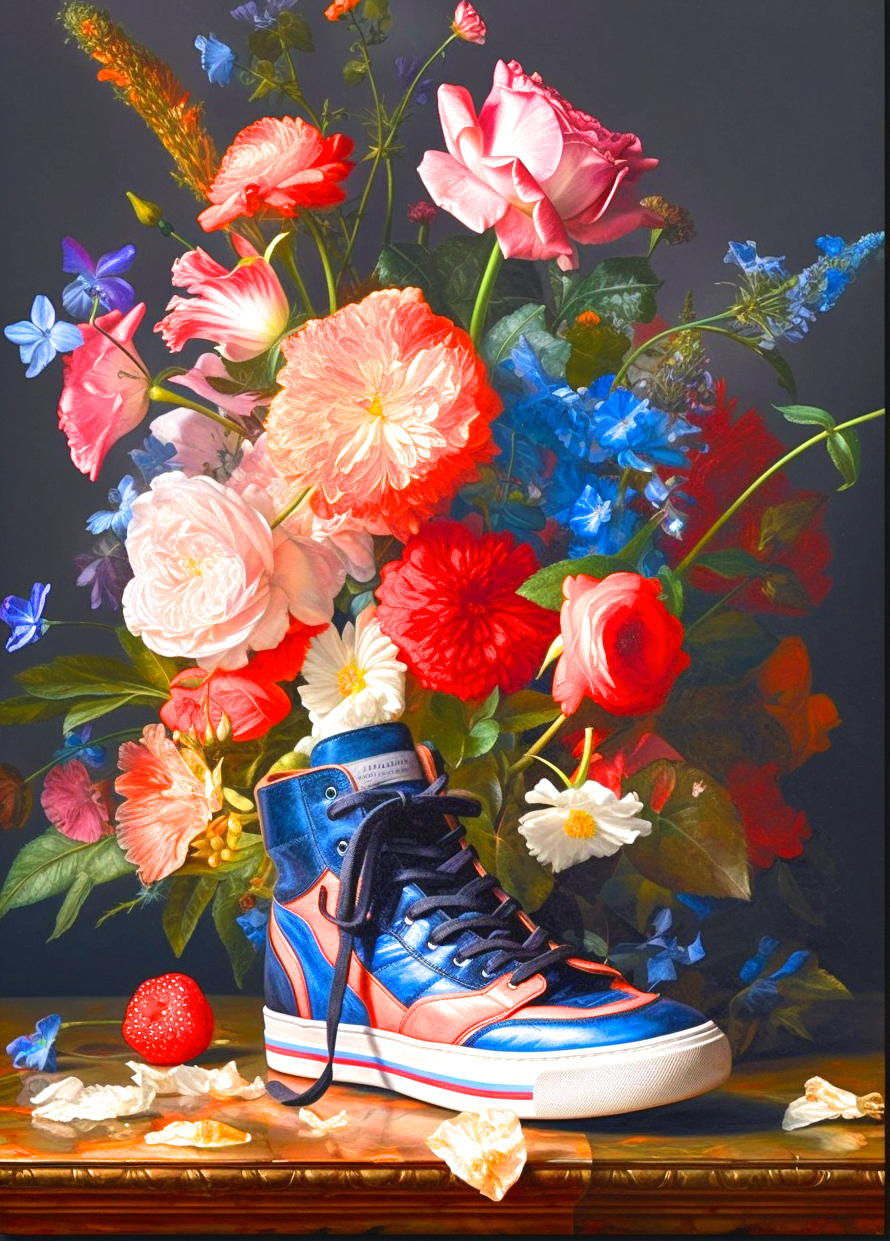 Tennis Shoe Bouquet Diamond Art Kit