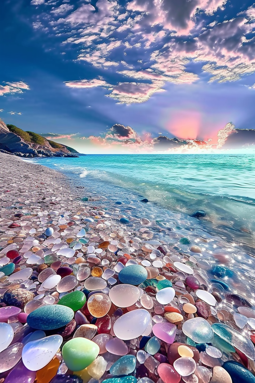 Glass Beach Diamond Art Kit