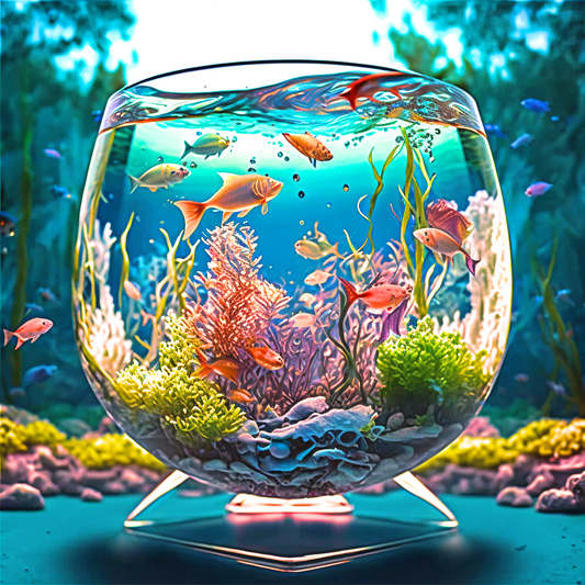 Clearview Fishbowl Diamond Art Kit