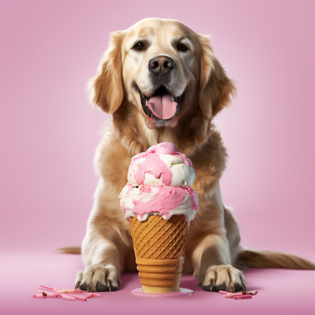 Dog Size Ice Cream Cone Diamond Art Kit