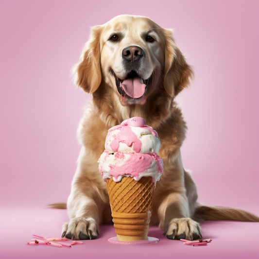 Dog Size Ice Cream Cone Diamond Art Kit