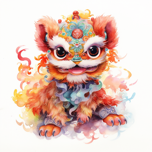Baby Chinese Dragon Diamond Art Kit