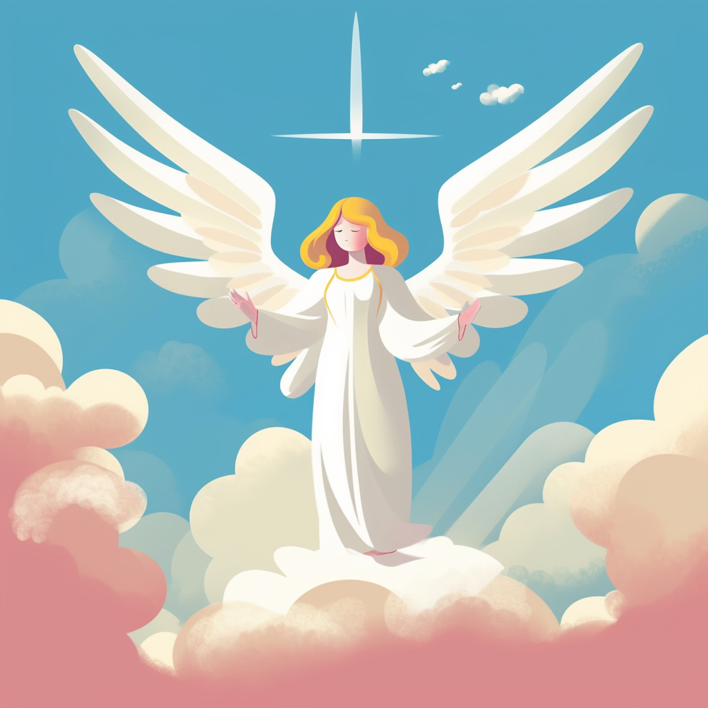 Abstract White Dress Angel Diamond Art Kit