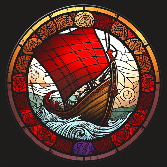 Ship Circle Diamond Art Kit