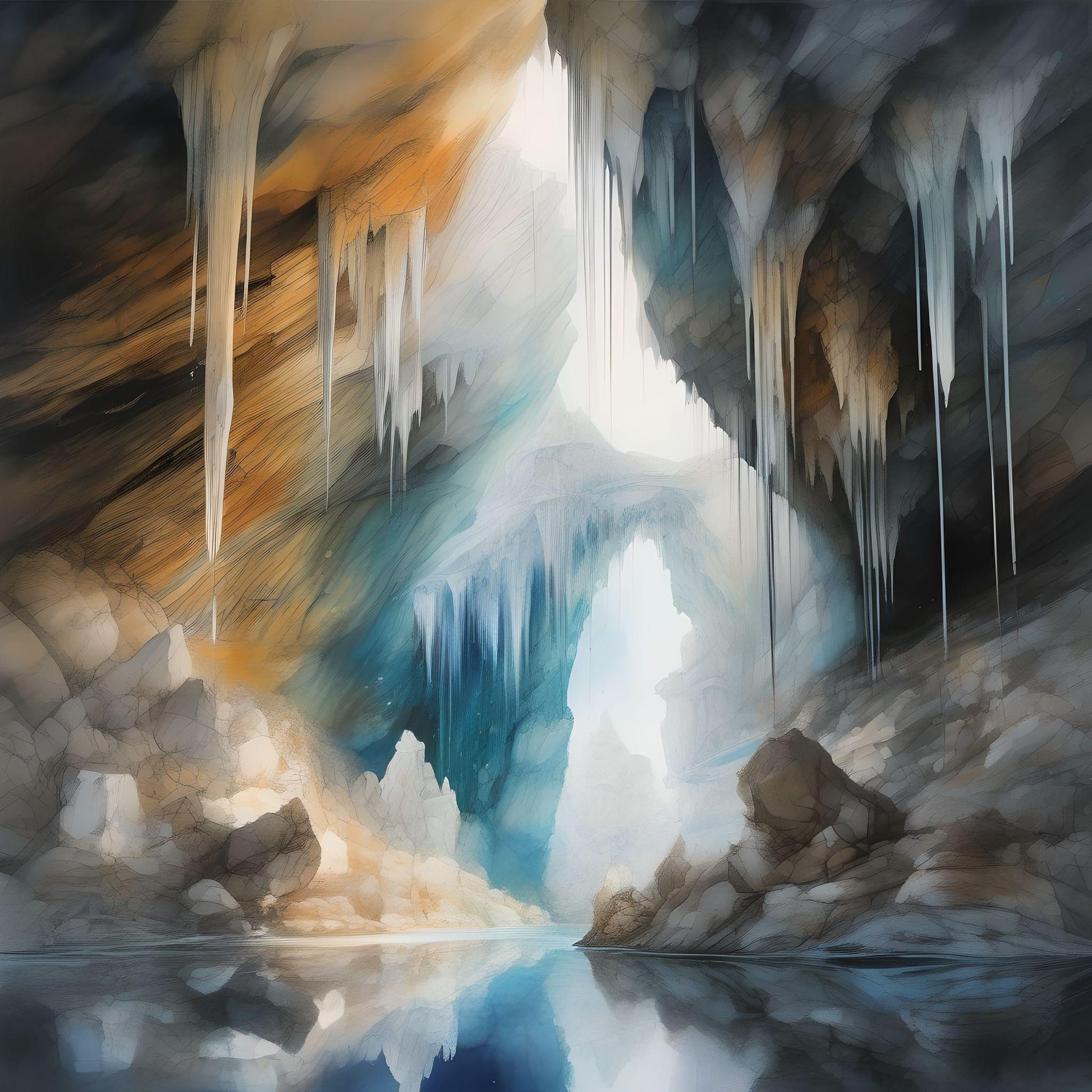 Crystal Cave Diamond Art Kit