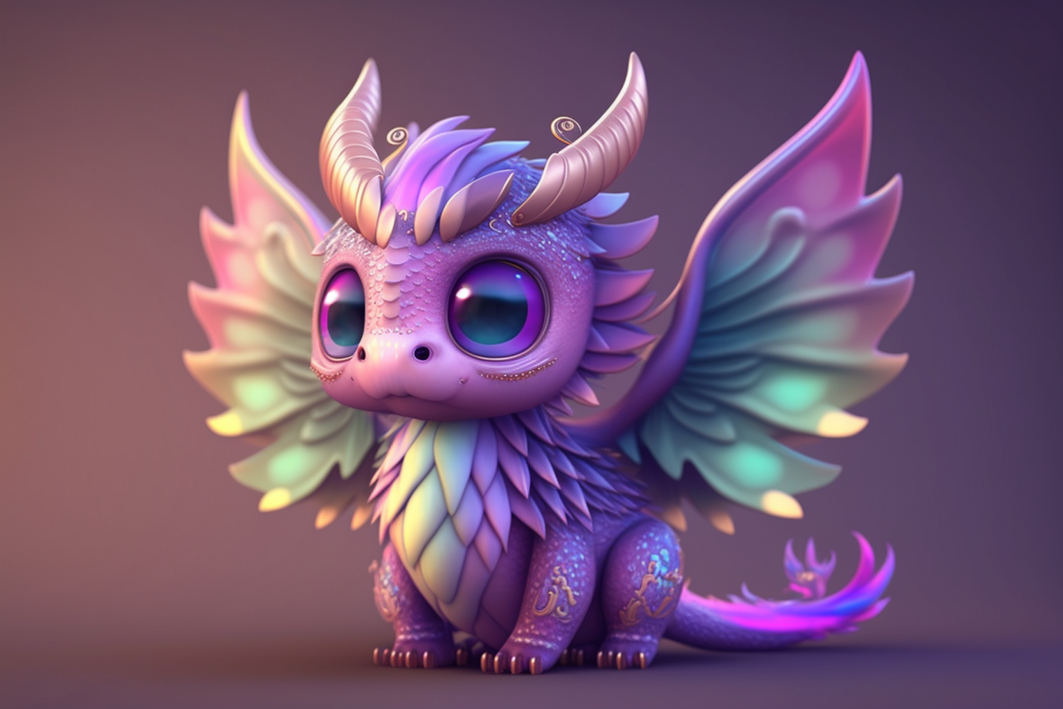 Spread Wing Little Dragon Diamond Art Kit