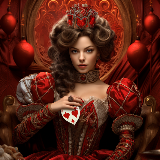 Red Crown Queen Diamond Art Kit