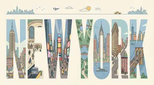 New York Poster Diamond Art Kit