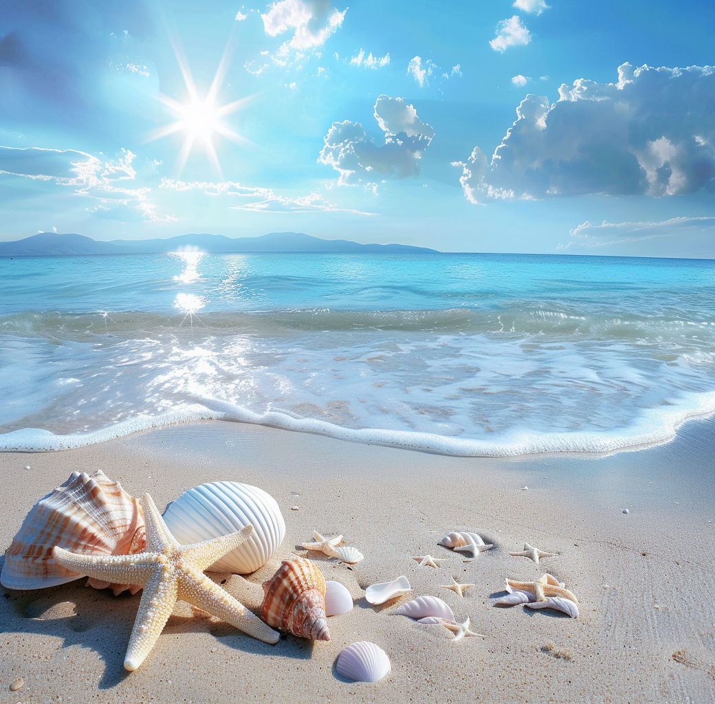 Beach Shells Diamond Art Kit