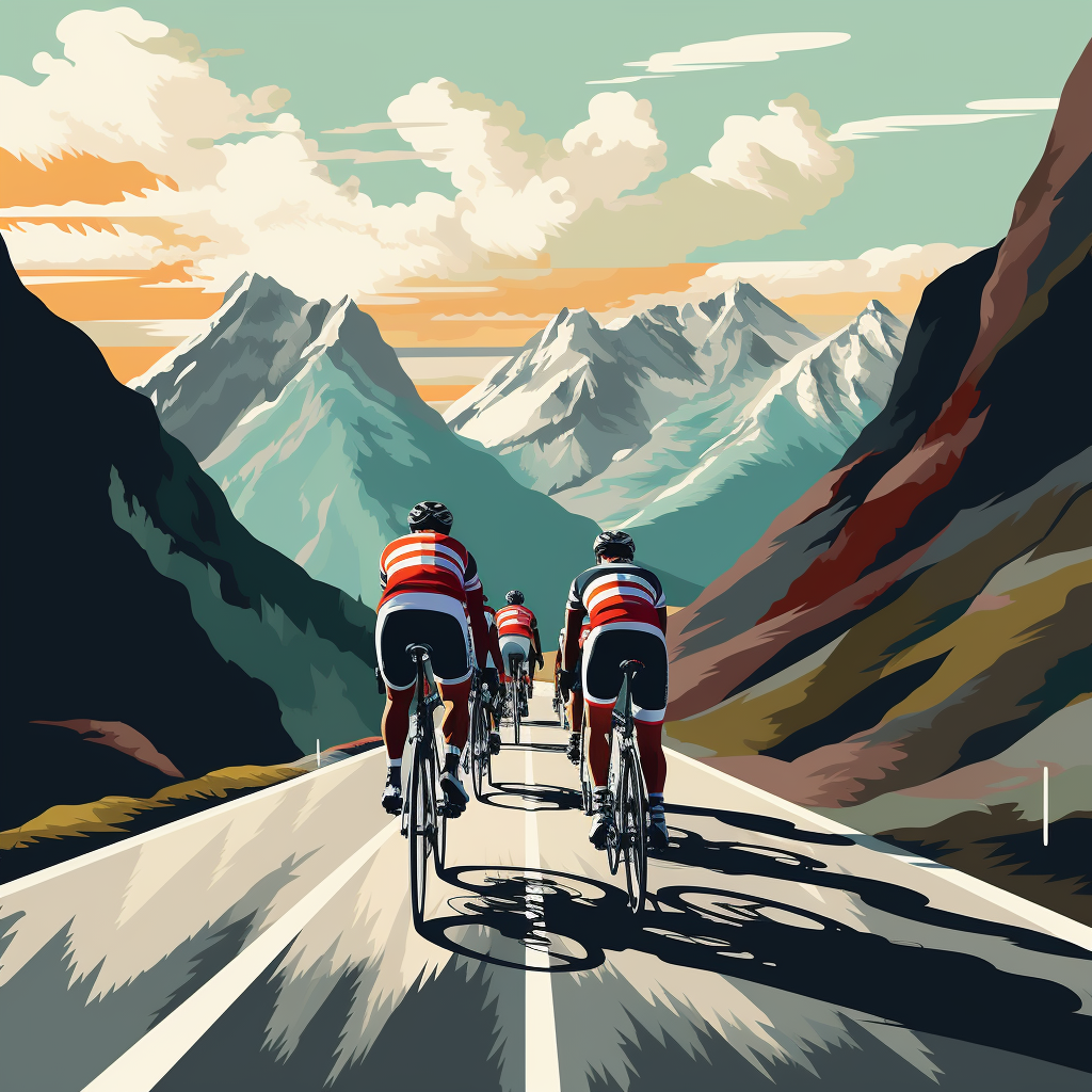 Mountain Bike Riders Diamond Art Kit
