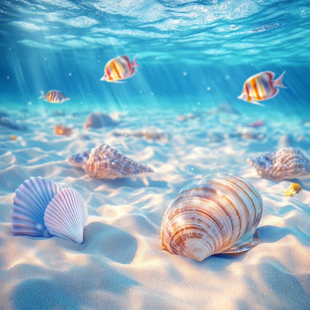 Fish And Shells Diamond Art Kit