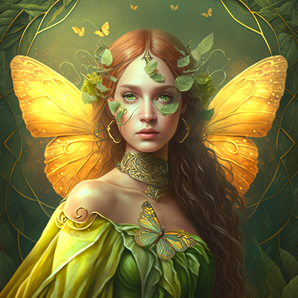 Leaf Butterfly Fairy Diamond Art Kit