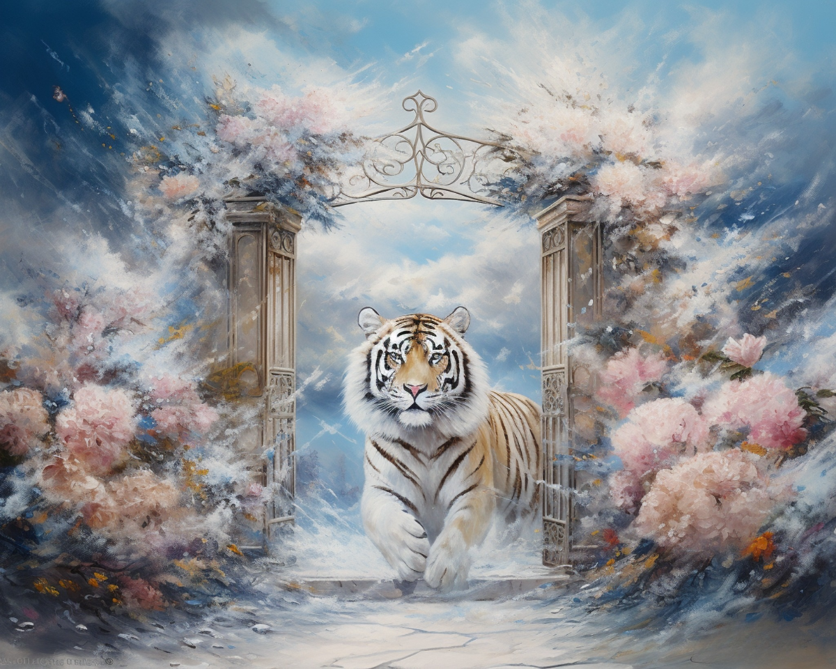 Golden Gates Tiger Diamond Art Kit