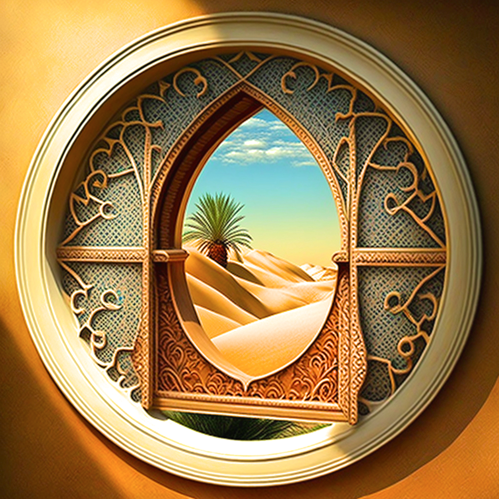 Window To The Sand Diamond Art Kit