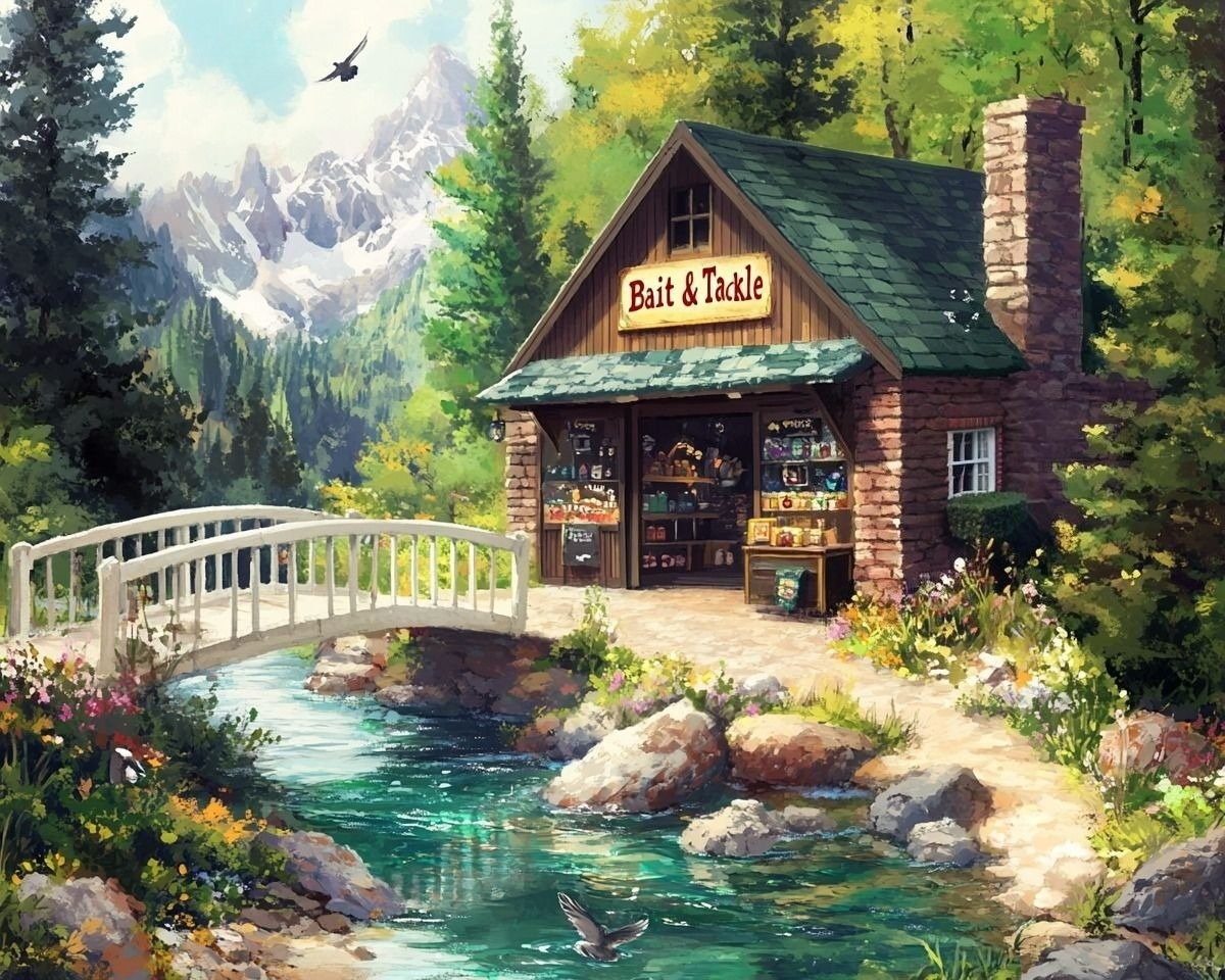 Whitebridge Bait And Tackle Diamond Art Kit