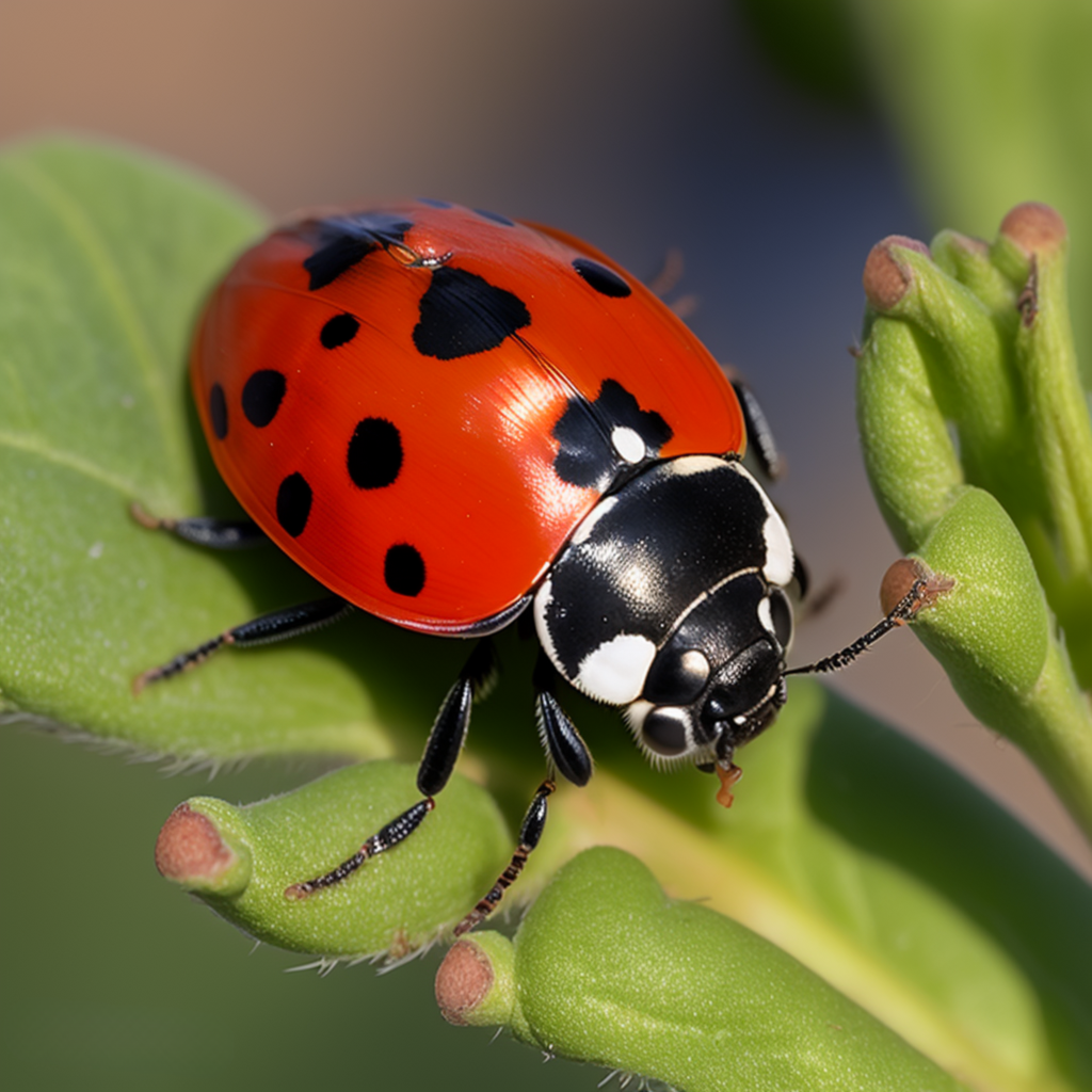 Close Up Ladybug Diamond Art Kit