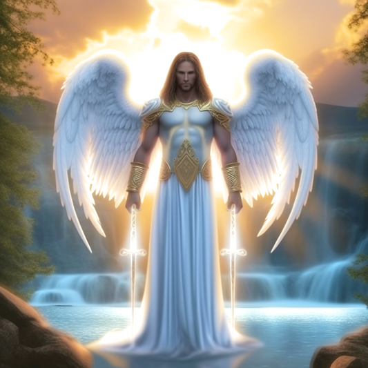Angel Ready For Battle Diamond Art Kit