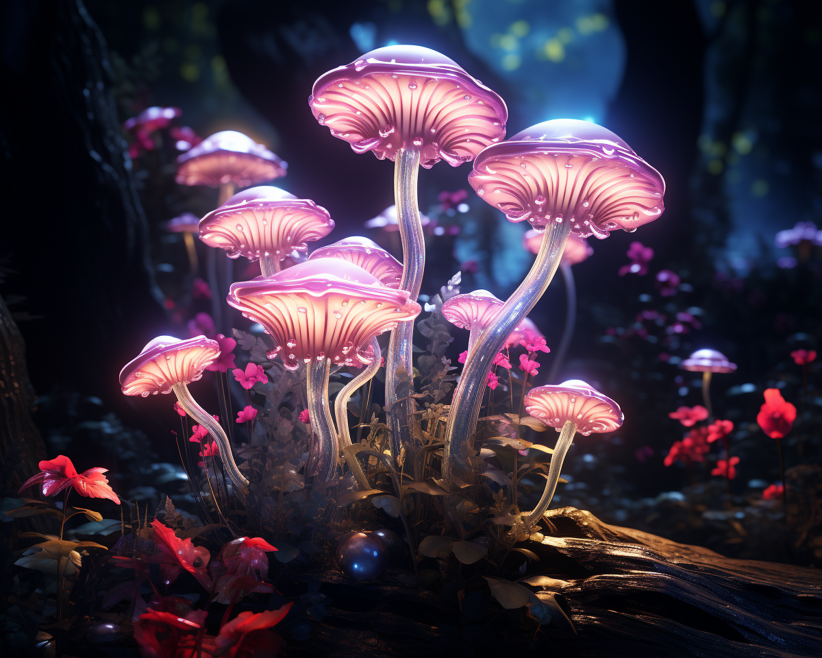 Magic Mushrooms Diamond Art Kit