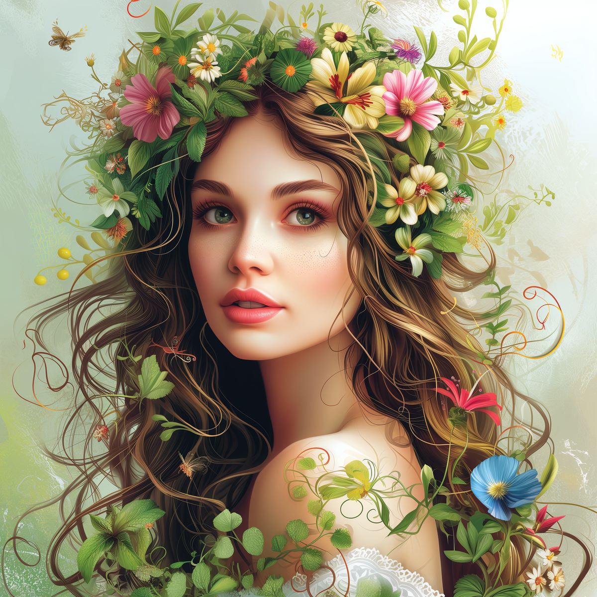 Goddess Of Spring Diamond Art Kit