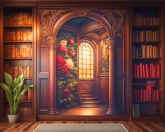 Library Archway Diamond Art Kit