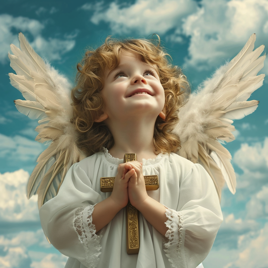 Angel And Cross Diamond Art Kit