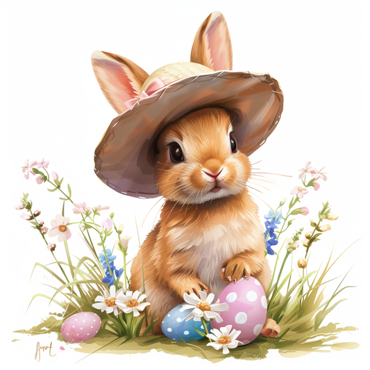Stra What Easter Rabbit Diamond Art Kit