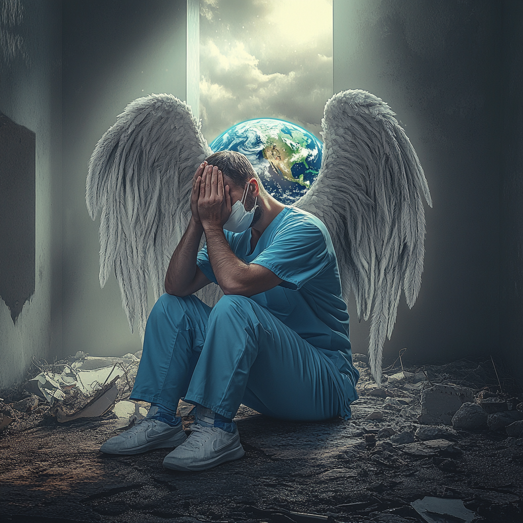 Angel Doctor Fallen World Diamond Art Kit