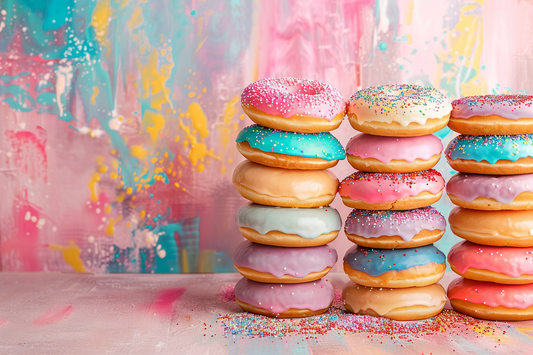 Donuts And Paint Diamond Art Kit