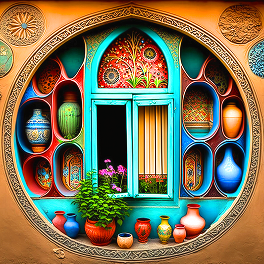 Pottery Window Diamond Art Kit