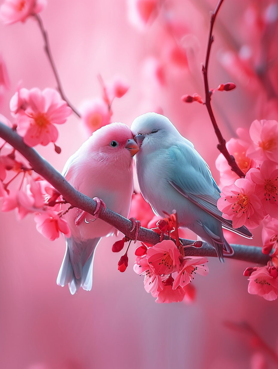 Pink Baby Bluebird Diamond Art Kit