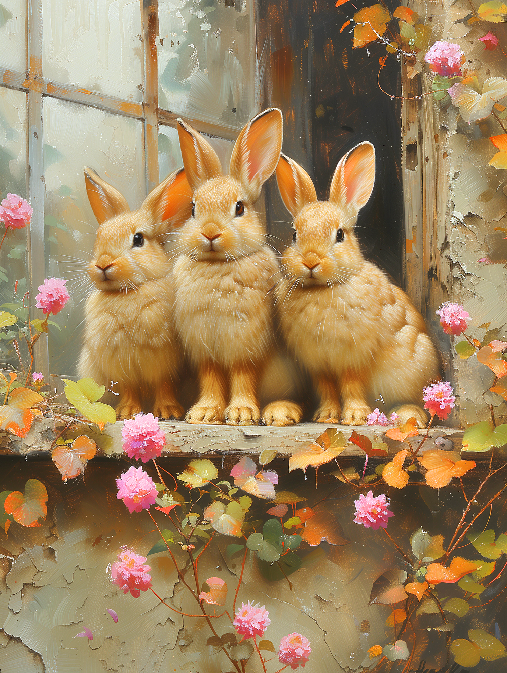 Windows Il Rabbits Diamond Art Kit