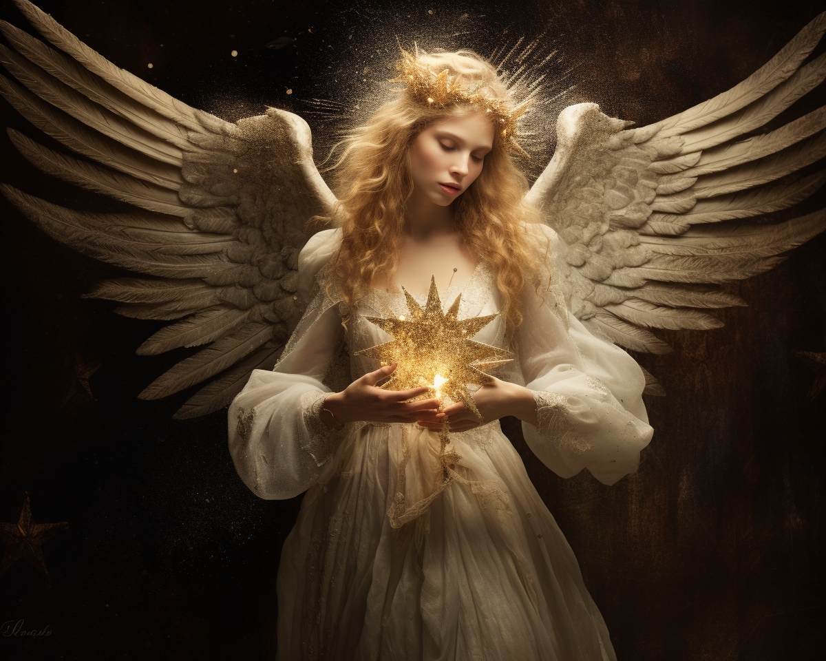 Glowing Star Angel Diamond Art Kit