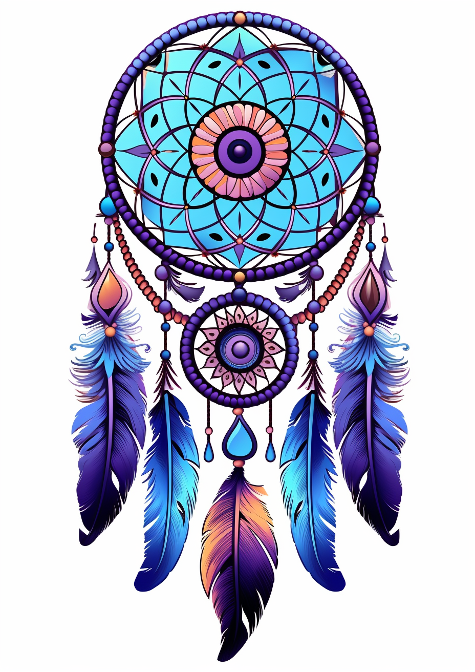 Purple Dreamcatcher Diamond Art Kit