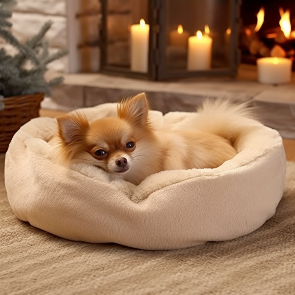 Cozy Pomeranian Diamond Art Kit