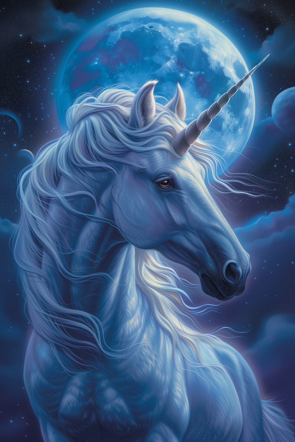 Blue Planet Unicorn Diamond Art Kit