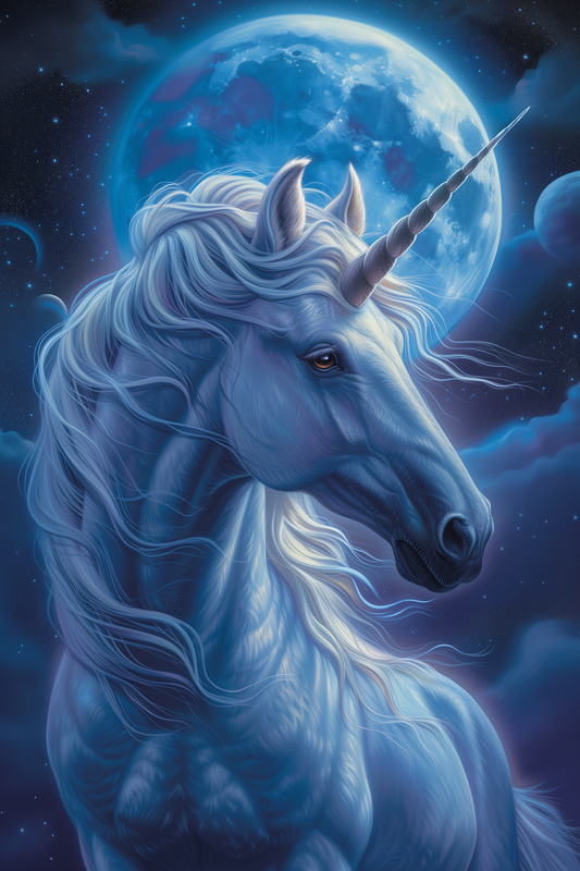 Blue Planet Unicorn Diamond Art Kit