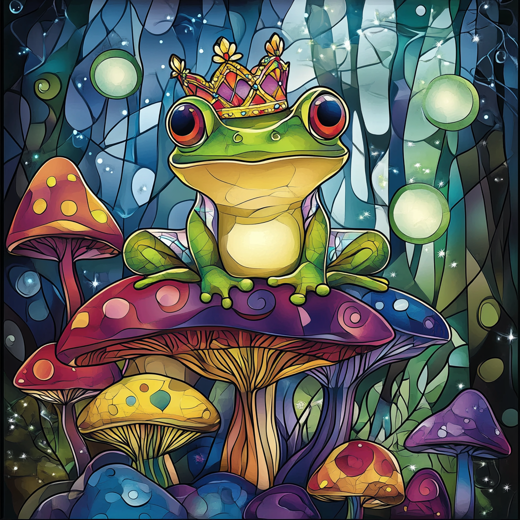 Jewel King Frog Diamond Art Kit