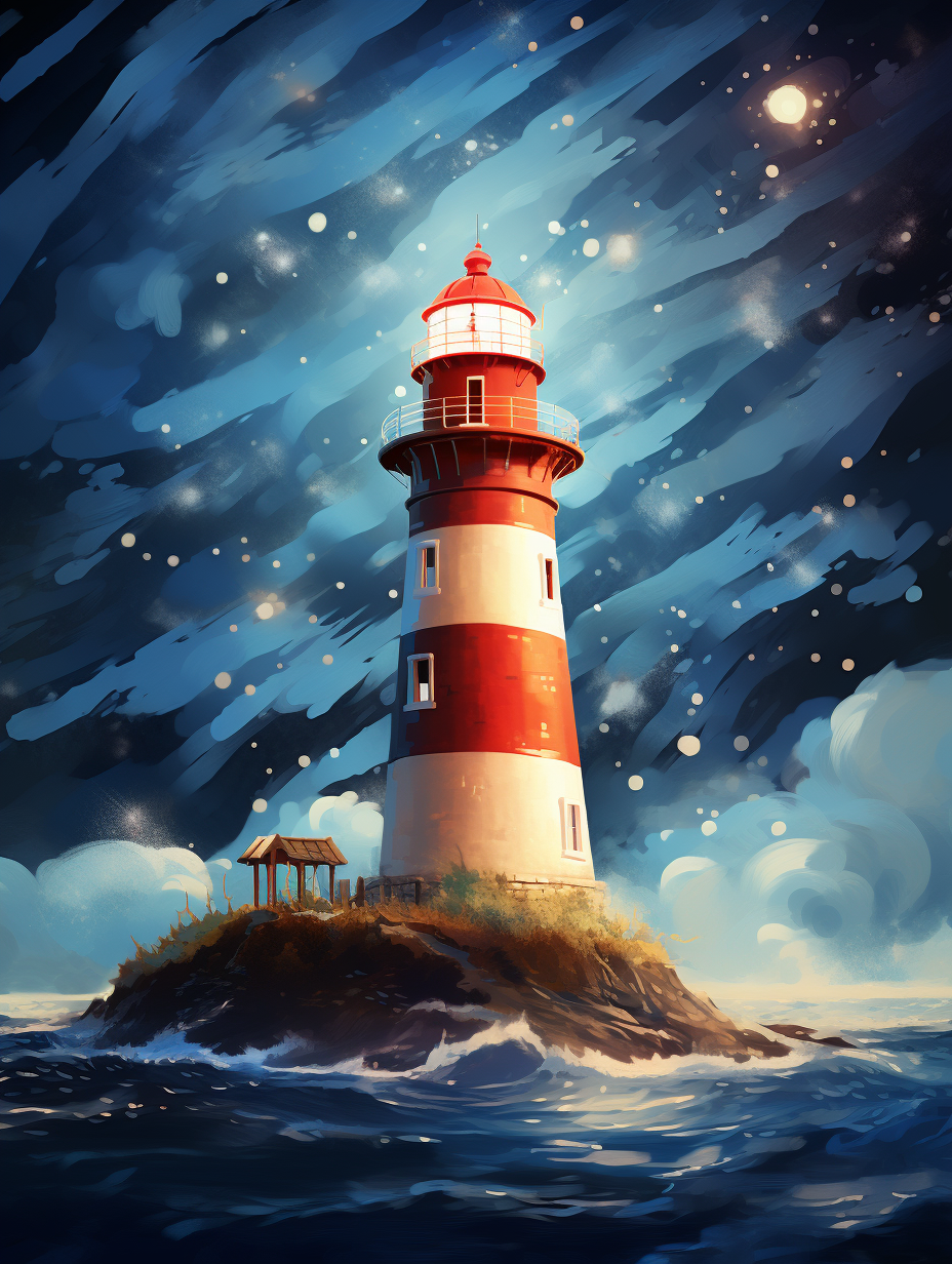 Starry Skylight House Diamond Art Kit